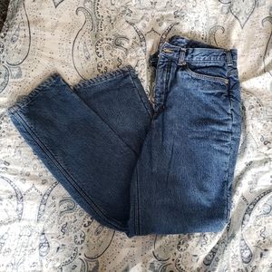 Lands End Fleece Lined Jeans Women's Size 10